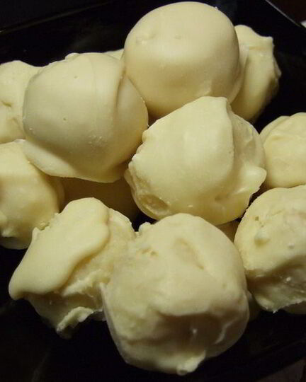 Рецепт белых шоколадных трюфелей