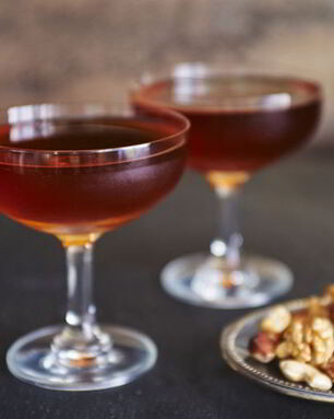 Десерт из тапиоки и манго