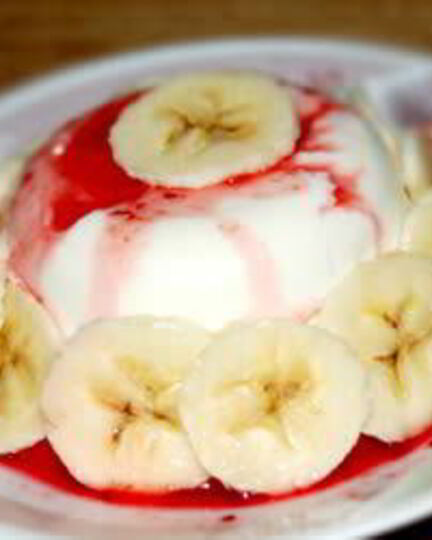 Рецепт десерта клубника под снегом