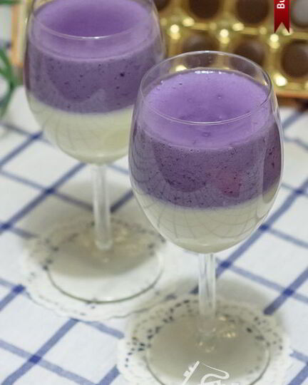 Рецепт двухцветной панны котта