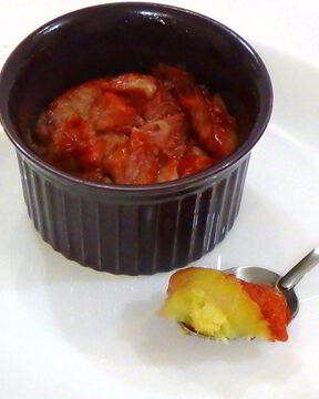 Клафути с клубникой