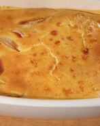 Клафути с яблоками и корицей