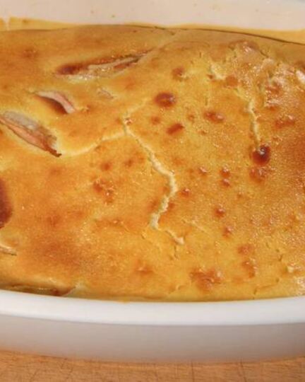 Рецепт клафути с яблоками и корицей