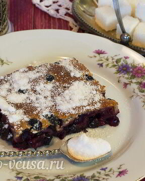 Клафути с ягодами