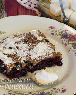 Клафути с ягодами