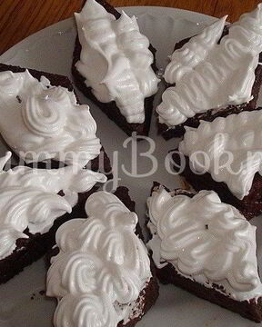 Кокосовые ромбики в шоколадной глазуре