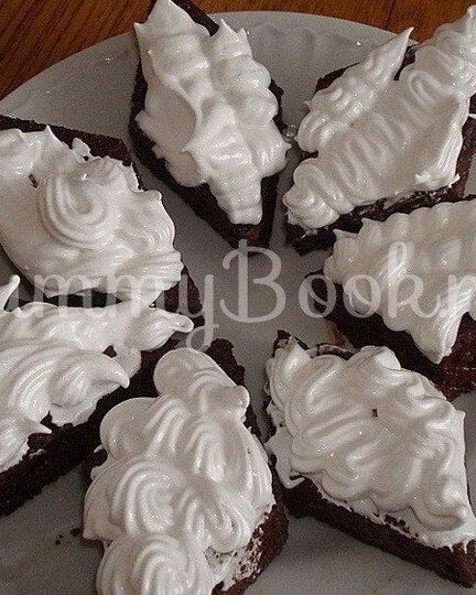 Рецепт кокосовых ромбиков в шоколадной глазуре