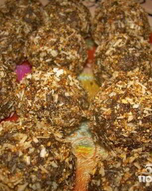 Домашние конфеты с арахисом