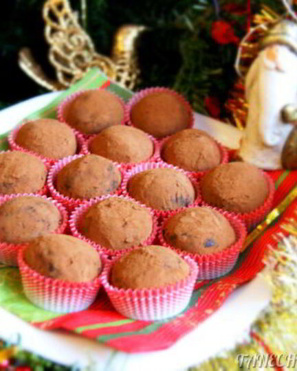 Рецепт финиково-шоколадных конфеты