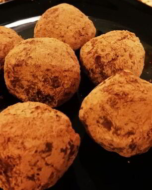 Конфеты из банана, грецкого ореха и кураги