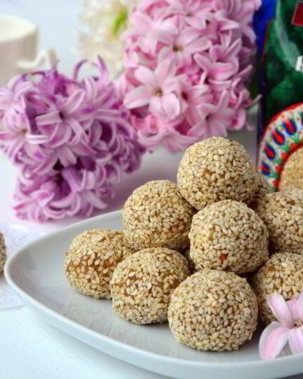 Рецепт конфет из киноа с арахисовой пастой