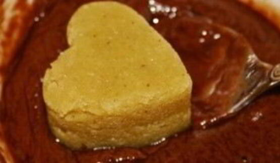 конфеты в виде сердца