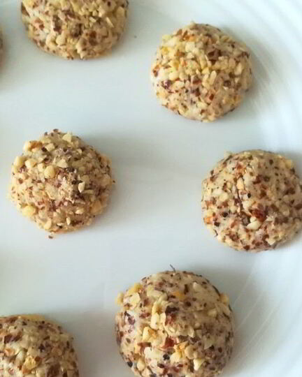 Рецепт молочно-ореховых конфеты