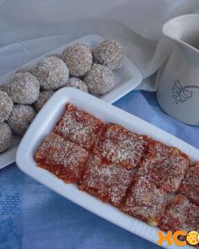 Морковные конфеты джезерье