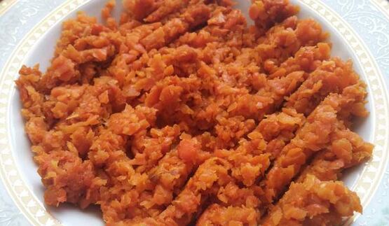 морковные конфеты