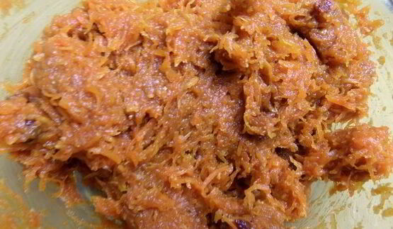 мягкие морковные конфеты