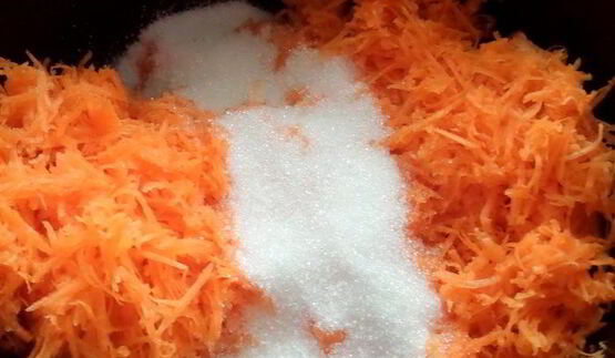 мягкие морковные конфеты