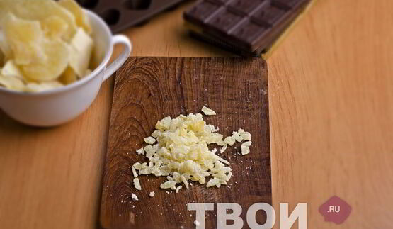 шоколадные конфеты с начинкой из имбирных цукатов