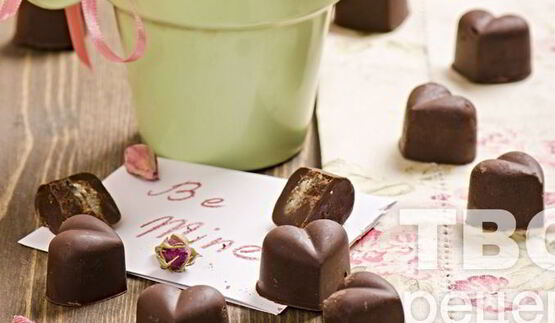 шоколадные конфеты с начинкой из имбирных цукатов