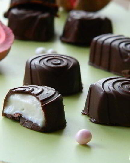 Рецепт шоколадных конфет с творожным сыром