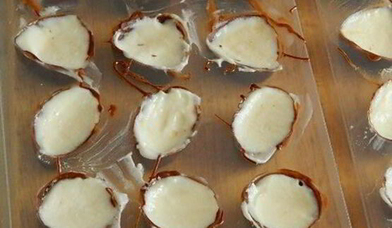 шоколадные конфеты с творожным сыром