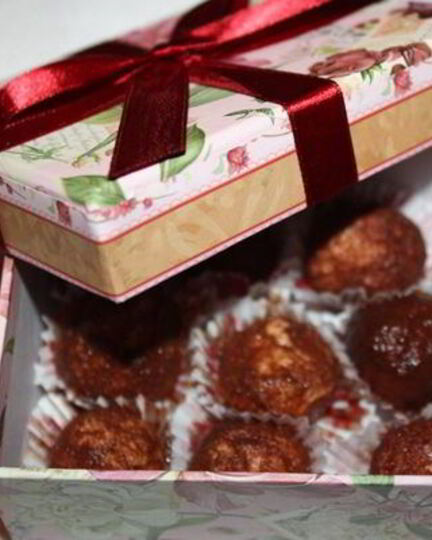 Рецепт творожных конфет бабушке на 80-летие