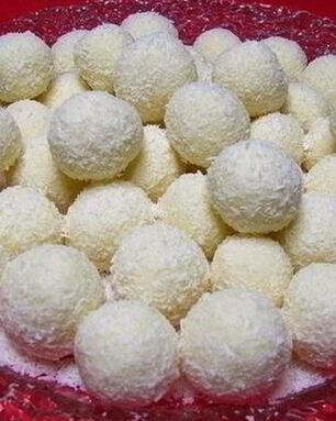 Творожные Рафаэлло на протеине