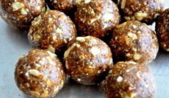 вегетарианские конфеты из сухофруктов