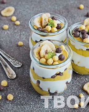 Банановый крем