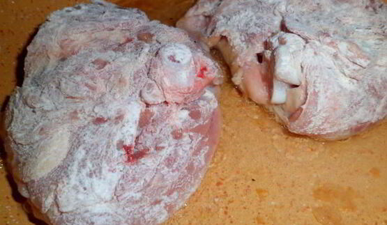 бедрышки в кремово-горчичном соусе