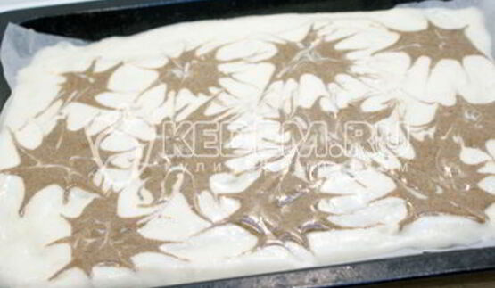 бисквитный рулет с кремом новогодний салют