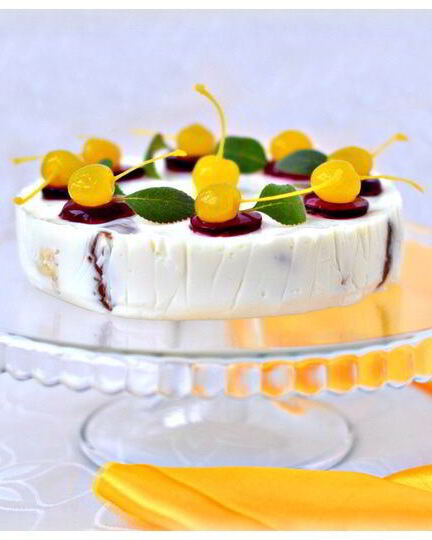 Рецепт блинного десерта с кремом из маскарпоне