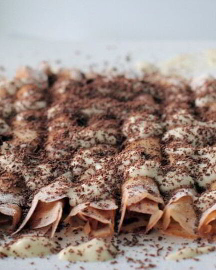 Рецепт французских блинчиков со сметанным кремом