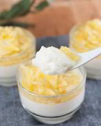 Кокосовый крем с фруктами