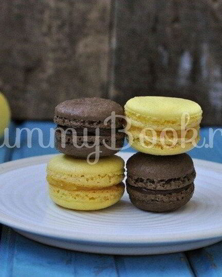 Рецепт макаронса с лимонным кремом