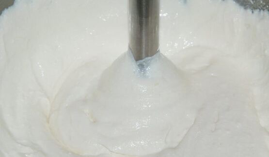 пляцок с заварным творожным кремом