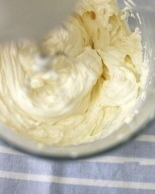 Простой творожный густой крем