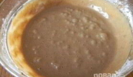 шоколадный рулет с творожным кремом