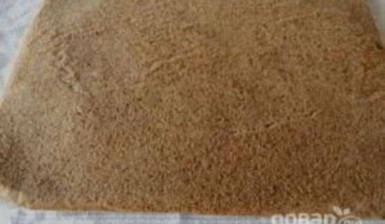 шоколадный рулет с творожным кремом