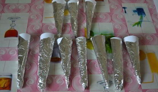 слоеные трубочки с заварным шоколадно-яблочным кремом