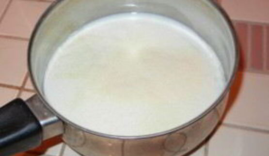 сметанный крем с желатином