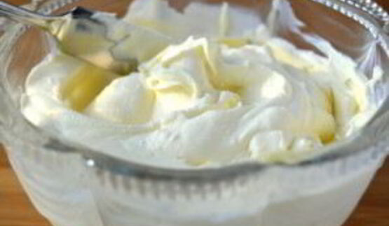 сметанный крем с желатином