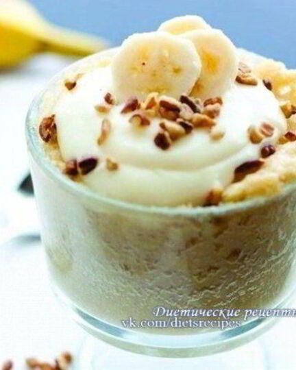 Рецепт творожно-бананового крем