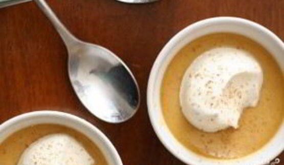 тыквенный крем-брюле