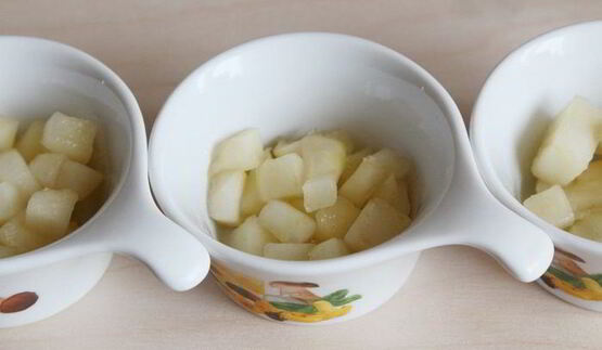 яблочный крем-брюле