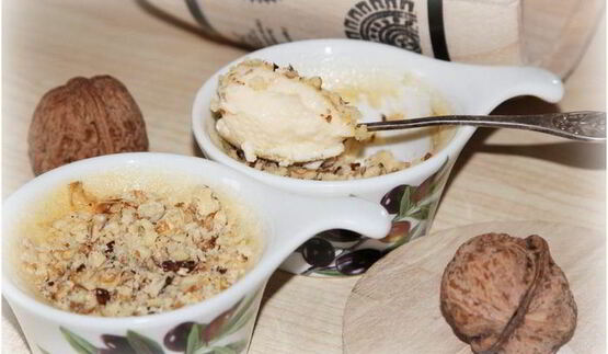 яблочный крем-брюле