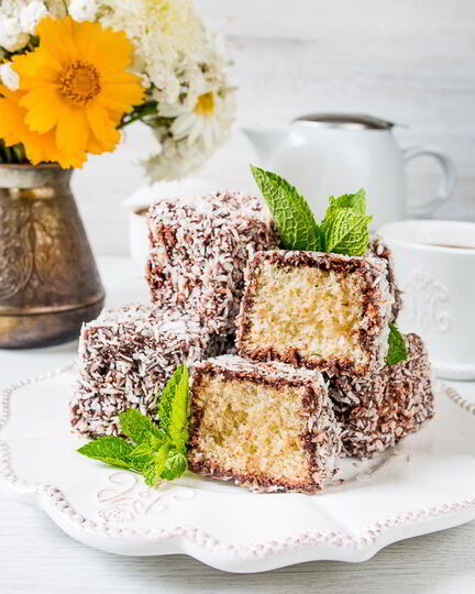 Рецепт лемингтона — австралийского бисквитного десерта