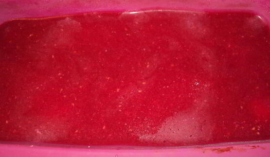 малиново-шоколадный семифредо