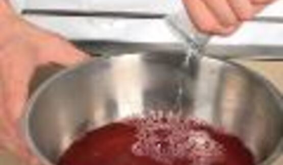 малиновое желе