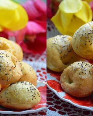 Булочки с мармеладом